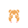 Mignon Humour petit hamster