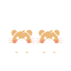 Mignon Humour petit hamster