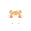Mignon Humour petit hamster