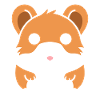 Mignon Humour petit hamster