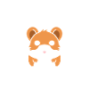 Mignon Humour petit hamster
