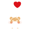 Mignon Humour petit hamster