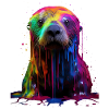 Rainbow Sea Otter