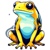 Pfeilgiftfrosch Frosch Zeichnung