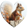 Squirrels are small rodents