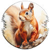 Squirrels are omnivores