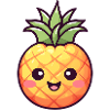 Kawaii Pineapple Version 4