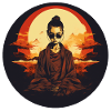 Cool Female Buddhist Monk