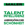 Maler Bescheiden - Lustiger Spruch