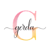 G| Monogramme | Nom | Gerda |Aquarelle