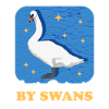 Cygne Cygne amant cygnes cadeau