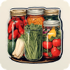 Mason Jars Vegetables Autumn Harvest