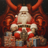 Père Noël lugubre