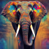 Bunter Elefant