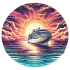 Cruise into the sunset