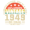 75e anniversaire Millésime 1949