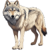 Wolf - Big Wolf Motif
