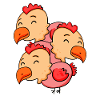 Cute Chickens - Chicken Motif
