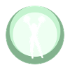 Cheerleading Girl Pompom
