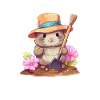 Comic Garden Mole