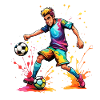 Footballer / Soccer / Pitch / Team