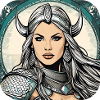 Proud Viking Germanin Shieldmaiden