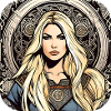 Proud Viking Germanin Shieldmaiden