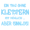 Geschenk Kletterer Boulderer klettern bouldern