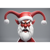 Wütender Weihnachtsmann