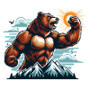 Muscular Bear