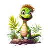 Retro Rex Roar T-Shirt