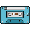 60s Music Cassette