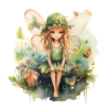 Petite fée aquarelle