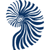 Blauer Ammonit