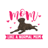 Chien Labrador Retriever chocolat