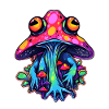 Elektronisk musikfestival Trippy Frog Art