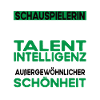 Schauspielerin Bescheiden - Lustiger Spruch