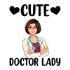 Mignonne Dame Docteur