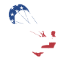 Sport Us Flag Kitesurfing
