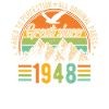 Birthday 76 Retro 1948