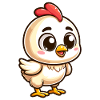 Chicken Cute Cartoonish