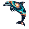 Dolphin Space Galaxy Universe