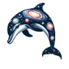 Dolphin Space Galaxy Universe