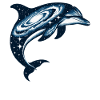 Dolphin Space Galaxy Universe