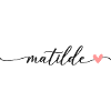 Matilde nom calligraphie Script
