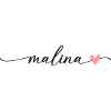 Malina Name Calligraphy Font