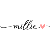 Millie Name Calligraphy Font