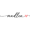 Madlen Name Calligraphy Font