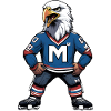 Proud eagle with letter M