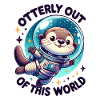 Otterly Adorable Astronaut